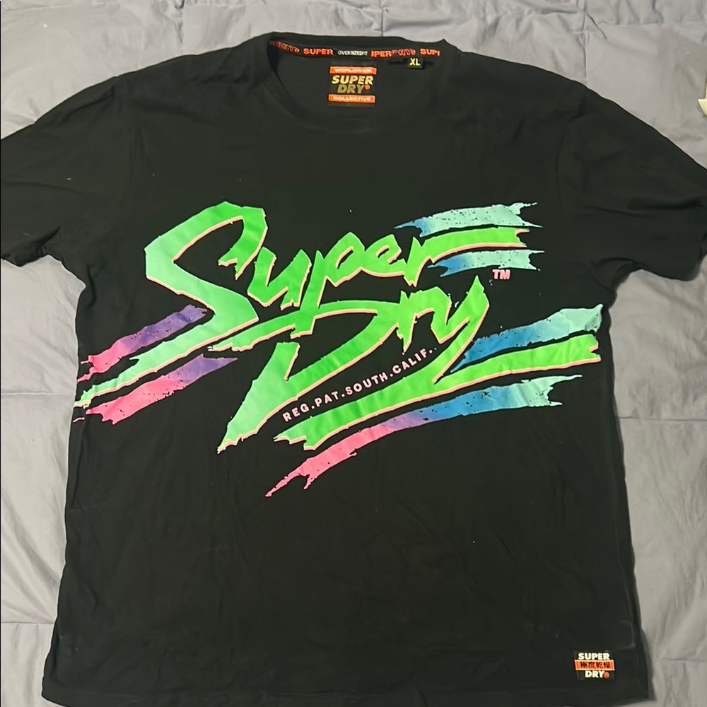 Superdry Men's Black Graphic T-Shirt